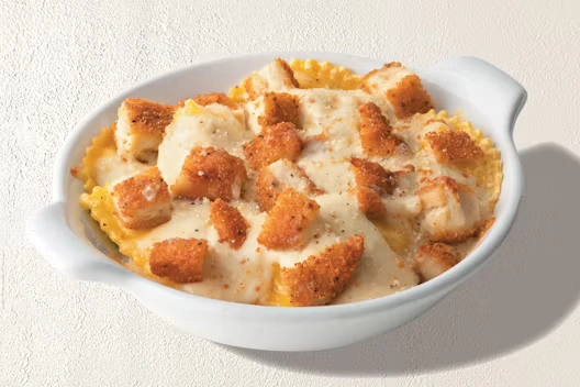 Chicken Ravioli Alfredo

